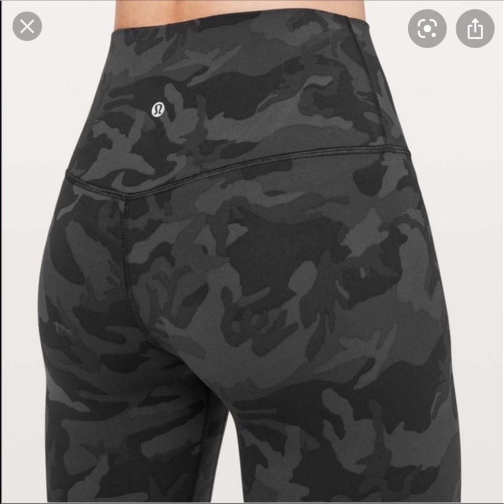 Lululemon Align 25” | Incognito Camo | SZ 6